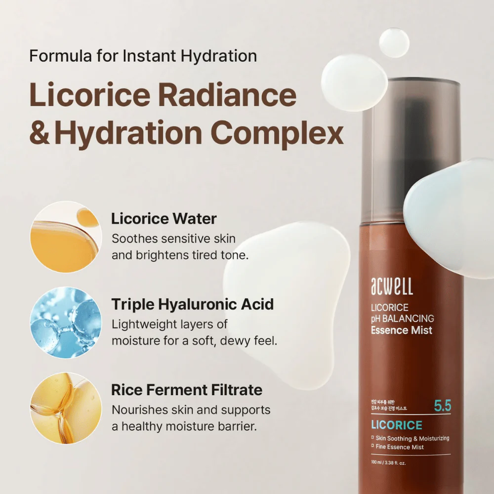 Licorice pH Balancing Essence Mist 100ml - Image 5