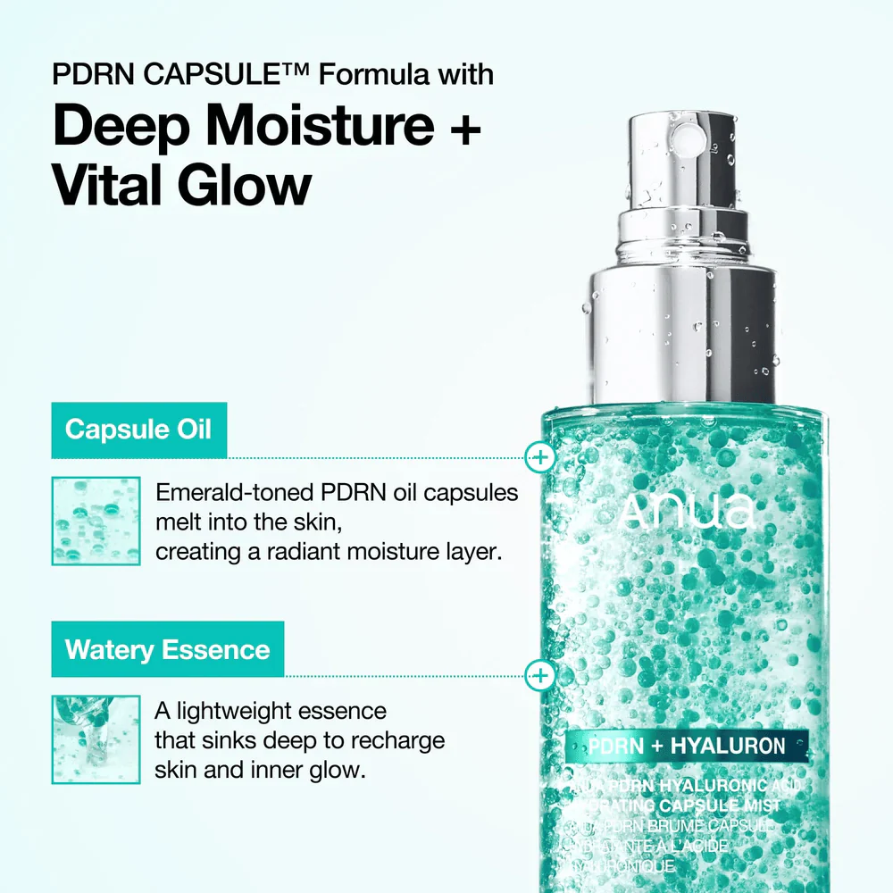 PDRN Hyaluronic Acid Hydrating Capsule Mist 100 ml  - Image 8