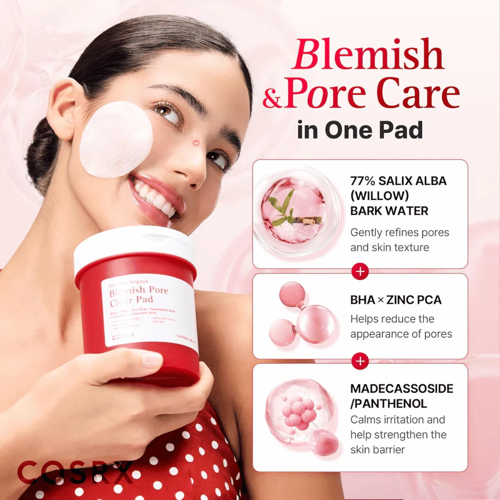 One Step Original Blemish Pore Clear Pad (100 pads) - Image 3