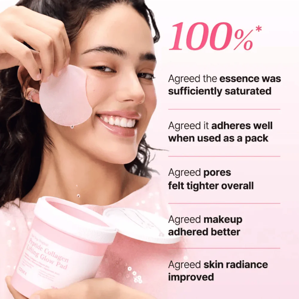 One Step Original Peptide Collagen Lifting Glow Pad (100 pads) - Image 5