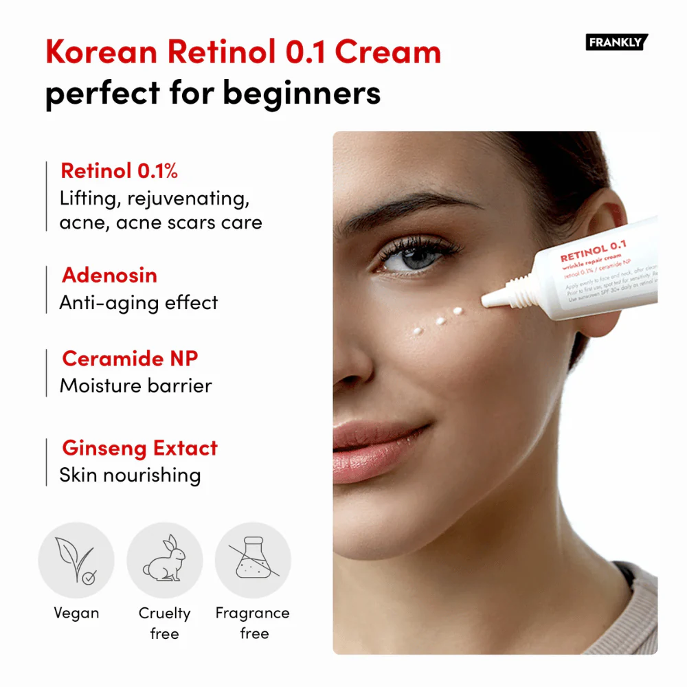 Retinol 0.1% Cream 30ml - Image 2