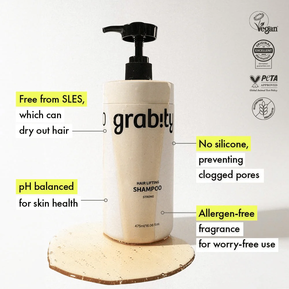 Hair Lifting Shampoo Strong 475ml - Image 6