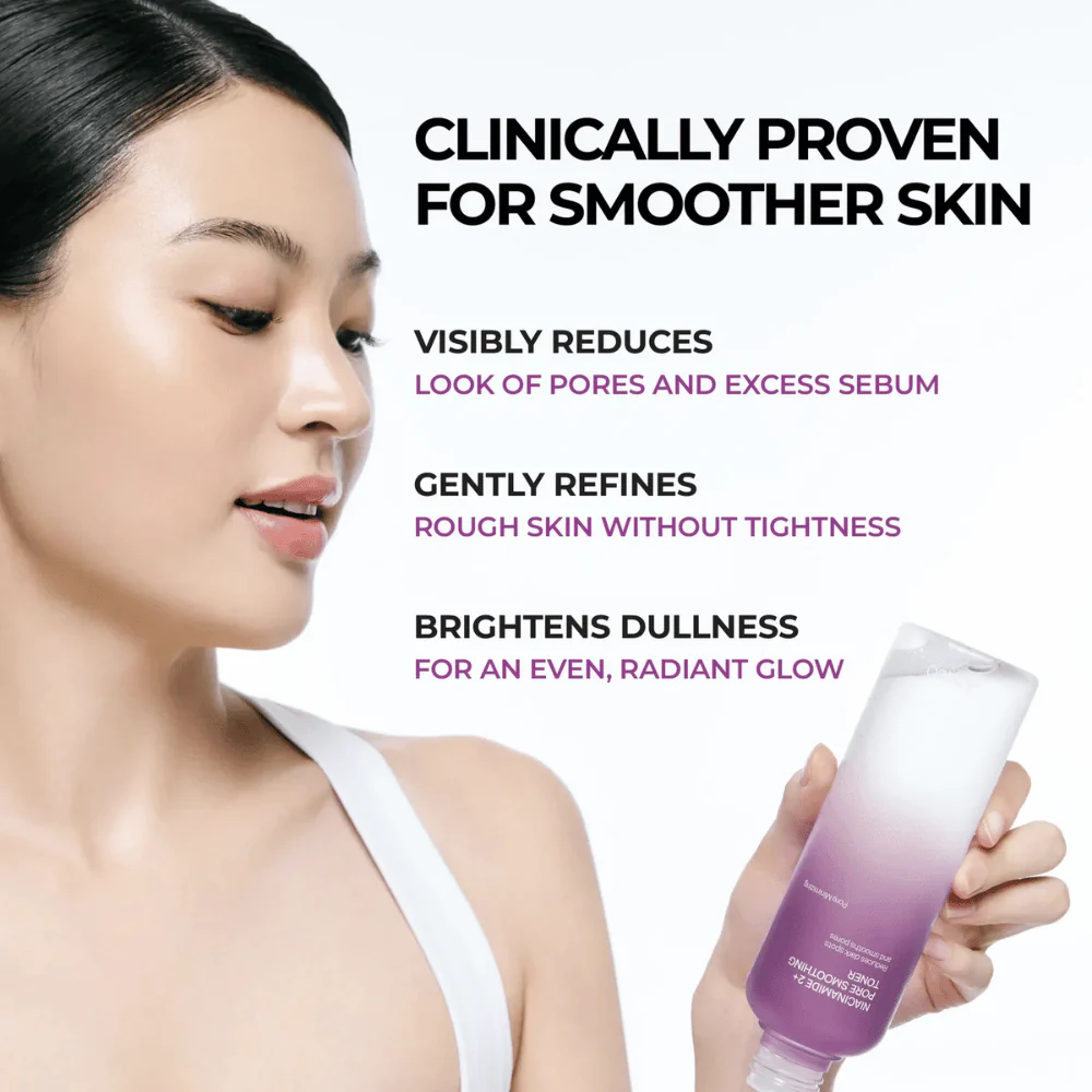 Niacinamide 2+ Pore Smoothing Toner 205ml - Image 3