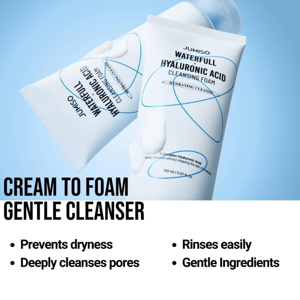 Waterfull Hyaluronic Acid Cleansing Foam 150ml - Image 5