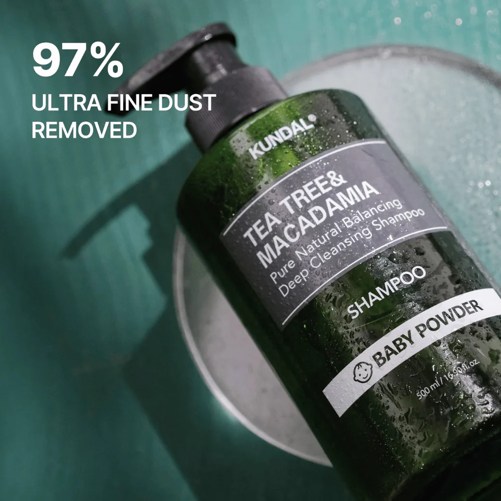 Tea Tree & Macadamia Deep Cleansing Shampoo White Musk 500ml - Image 3