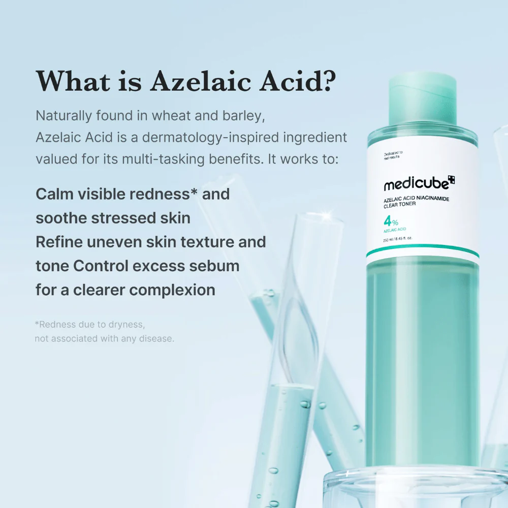 Azelaic Acid Niacinamide Clear Toner 250ml - Image 2