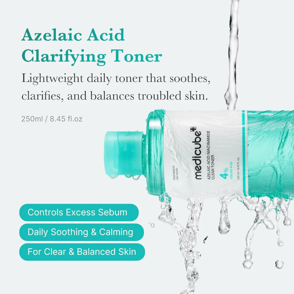 Azelaic Acid Niacinamide Clear Toner 250ml - Image 3