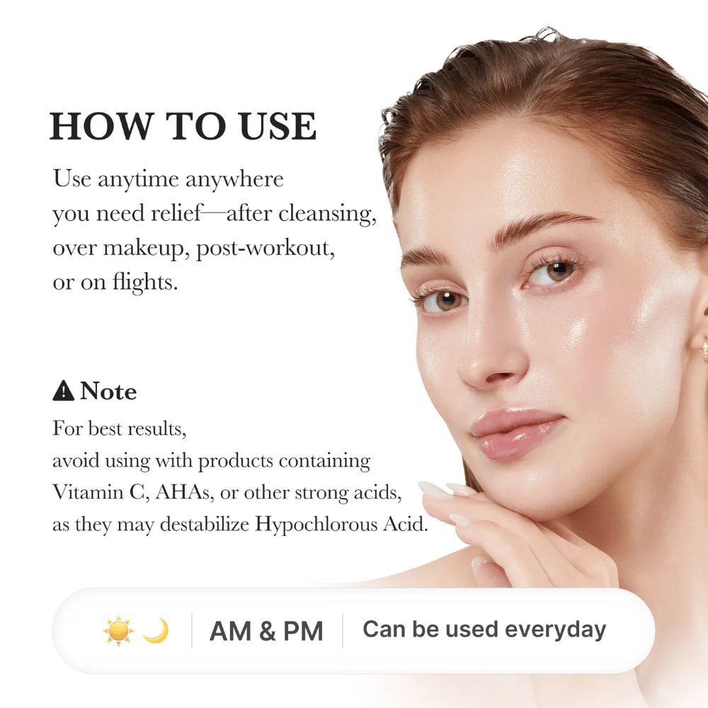 Hypochlorous Acid Daily Facial Spray 125ml - Image 5