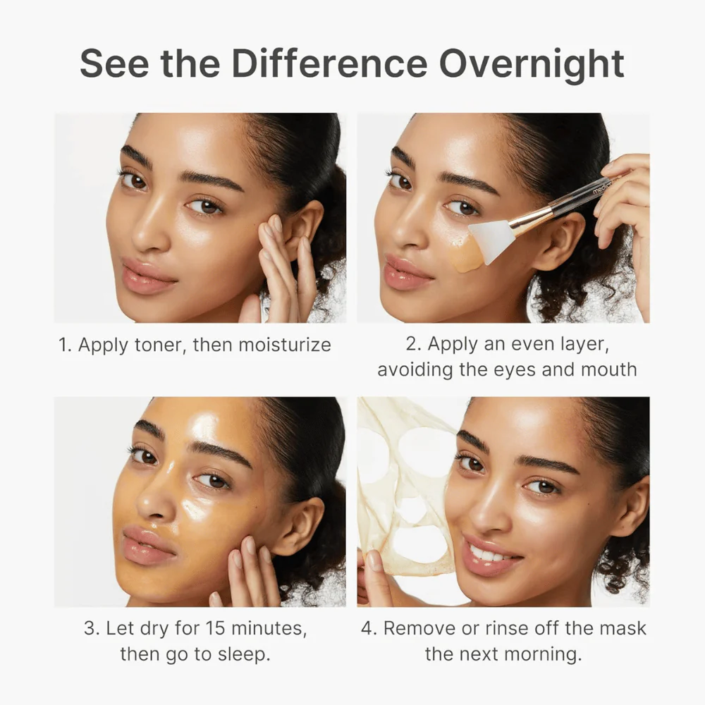 Kojic Acid Turmeric Night Wrapping Mask 75ml - Image 4