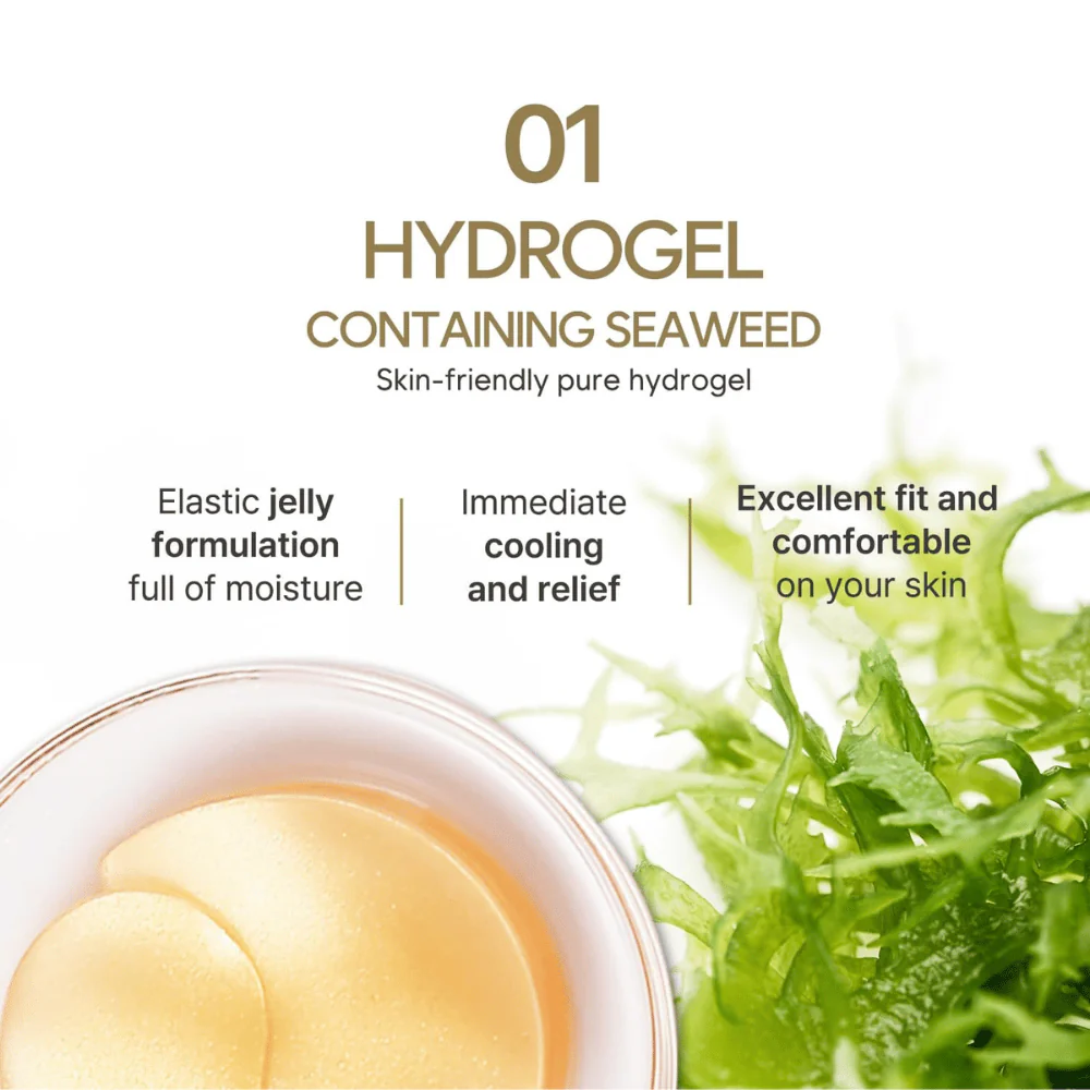 Gold Hydrogel Eye Patch 60pcs - Image 4