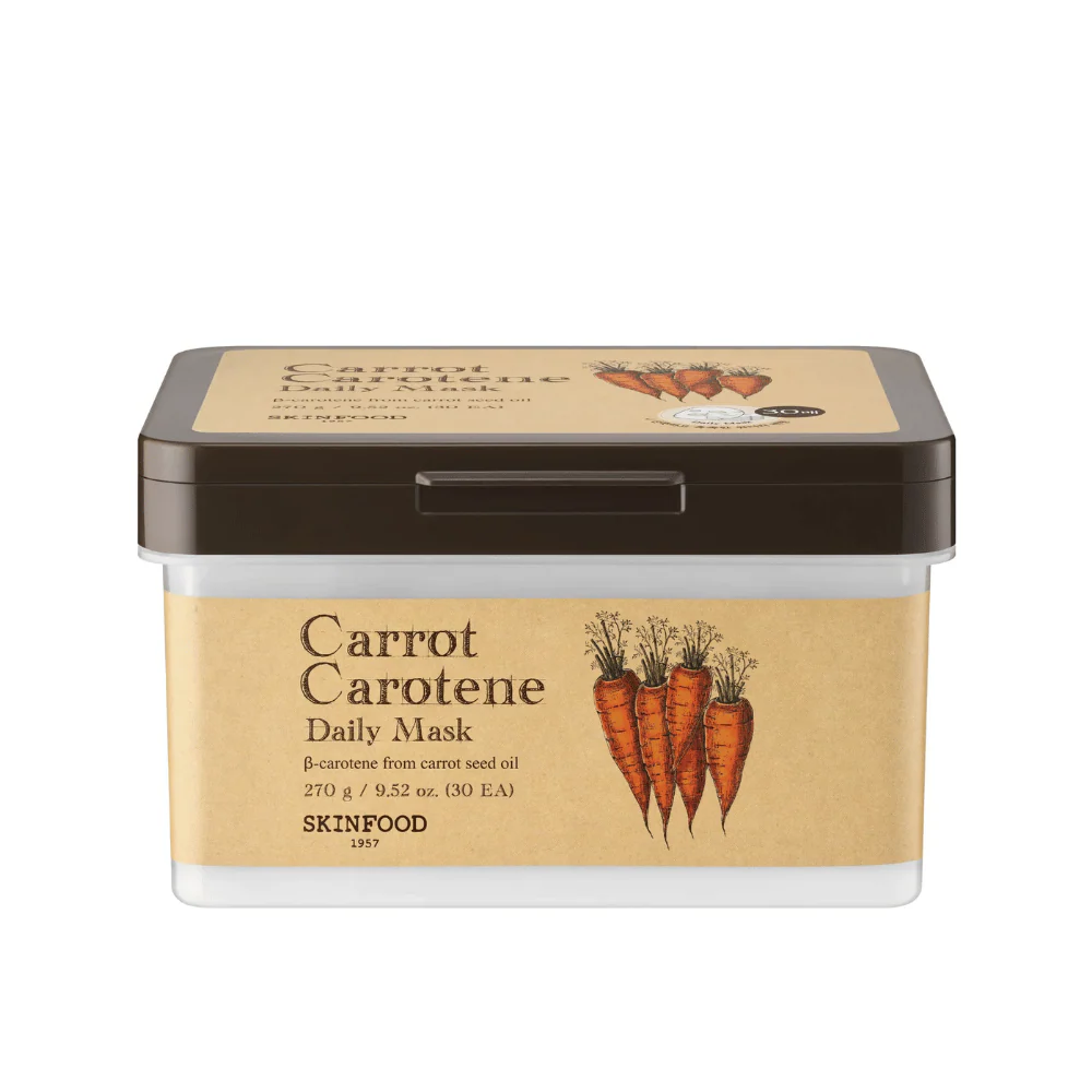 Carrot Carotene Daily Mask 30 sheets