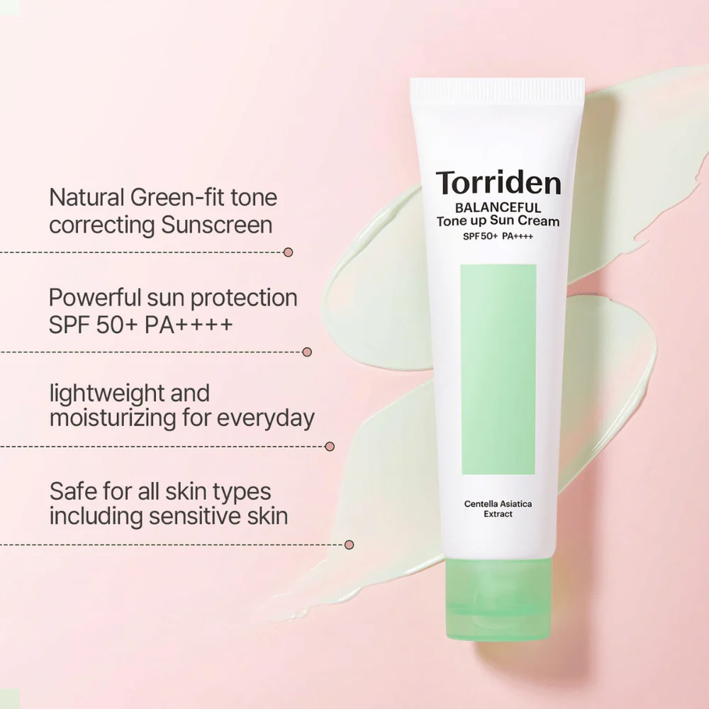 Balanceful Cica Tone Up Sun Cream 60ml - Image 3